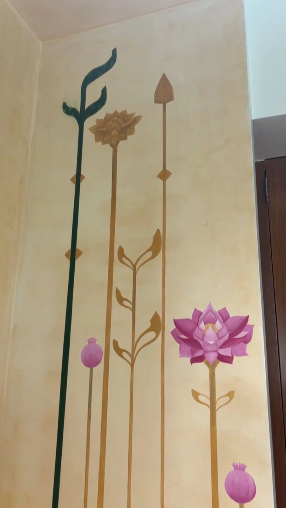 Minimal floral wall art created to add softness, balance, and elegance to interior spaces.